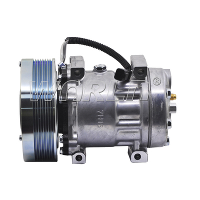Kamyon Klima Soğutma Kompresörü 7H15 8PK Caterpillar için Otomatik AC Parça Kompresörü