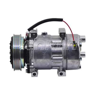 New Holland 7H15 6PK SD7H154685 SD7H154702 için 12V Kamyon Klima Kompresörü