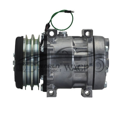 7H13 2A Caterpillar 24V WXTK424 için kamyonlu klima kompresörü