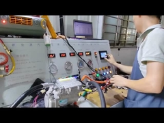 Otomobil klima kompresörleri fabrika ekipmanları basınç testi