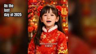 2025'in son gününde yeni yılınızı kutlar, mutluluklar dilerim. Mutlu yıllar
